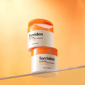 Torriden Cellmazing Vita C Brightening Blemish Toning Pad 70 Sheets 2-Pack