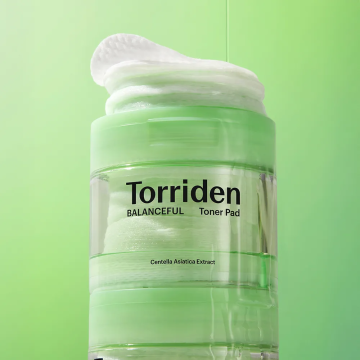 Torriden Balanceful Cica Calming Toner Pad 60 Sheets, 2-Pack