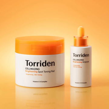 Torriden Cellmazing Vita Ampoule 30ml + Blemish Toning Pad 70 sheets + Vita Ampoule 20ml