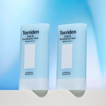 Torriden DIVE-IN Moisture Soothing Sun Stick 19g, 2-Pack SPF 50+ PA++++