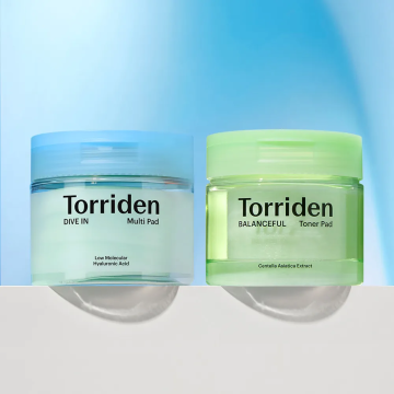 Torriden DIVE-IN Multi Pad (80 sheets) + Balanceful Cica Pad (60 sheets) 2-Type Set