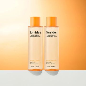 Torriden Cellmazing Vita C Brightening Toner 200ml, Pacote com 2