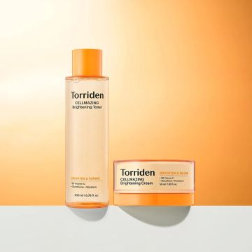 Torriden Cellmazing Vita C Brightening Kit de 2 peças (Tônico 200ml + Creme 50ml)