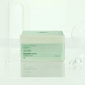 VT Cosmetics Máscara Facial VT Cica Reti-A 350g 30 Folhas