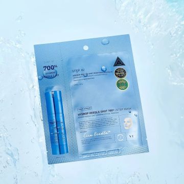 VT Cosmetics قناع من خطوتين VT Hydrop Reedle Shot 700hL بحجم 1.5g+27g