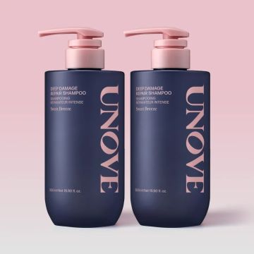 UNOVE Deep Damage Repair Protein Shampoo Double Set (500gX2)